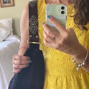 Tylie Malibu Suede and Swarovski Hobo